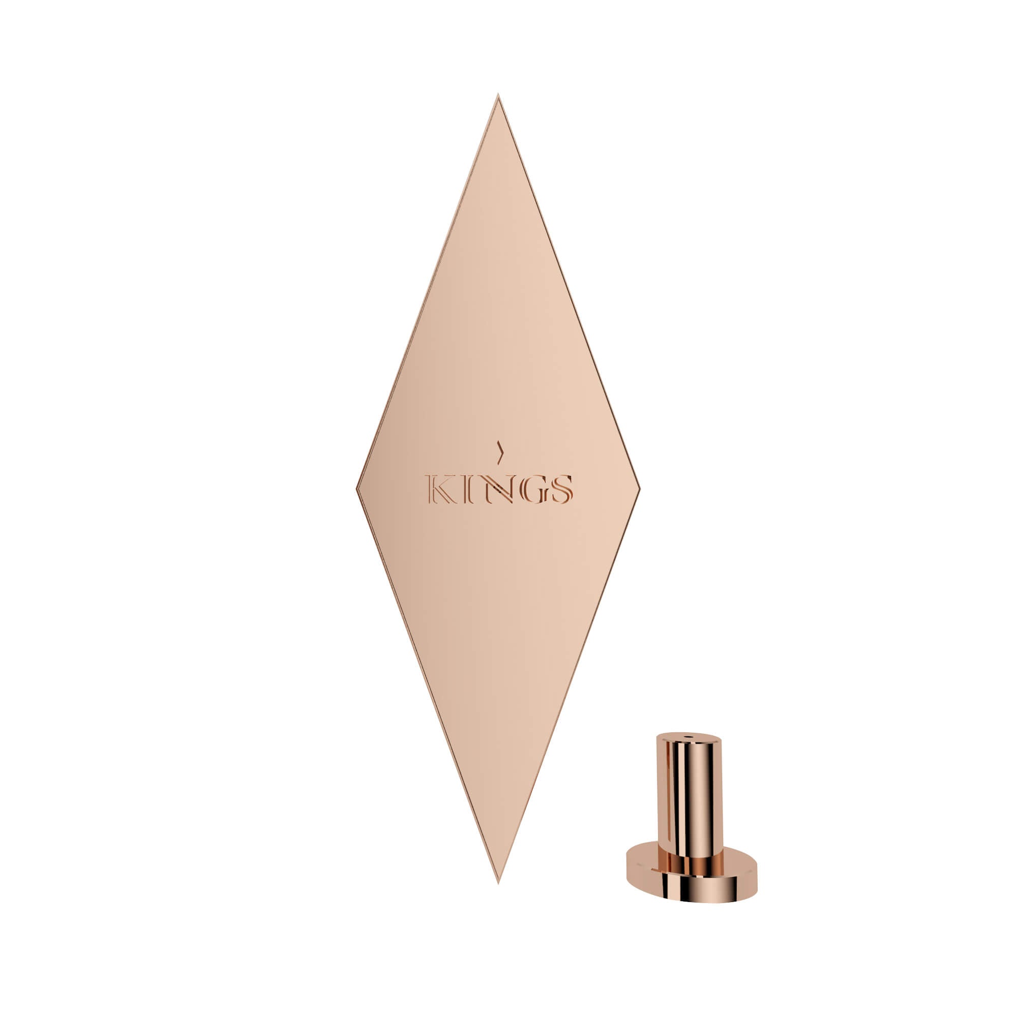 Gold Broaches for Men in rose, yellow and white gold by Kings