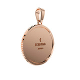 DOG, CAT, PET JEWELRY PENDANT MADE OF ROSE GOLD CUSTOM MADE BY KINGS