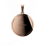 DOG, CAT, PET JEWELRY PENDANT MADE OF ROSE GOLD CUSTOM MADE BY KINGS